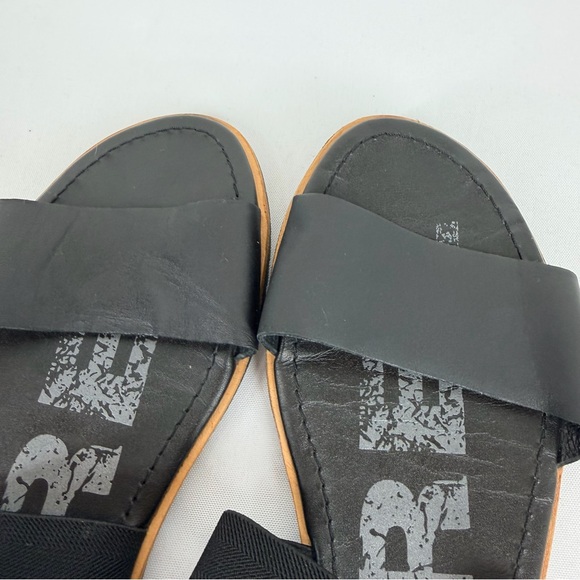 Sorel Women’s size 8.5 Ella Black Leather Sandals - Picture 14 of 15